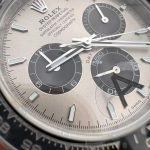 Premium Replica Uhr Rolex Daytona 126519LN-0006 in Zementgrau mit Oysterflex 40 mm