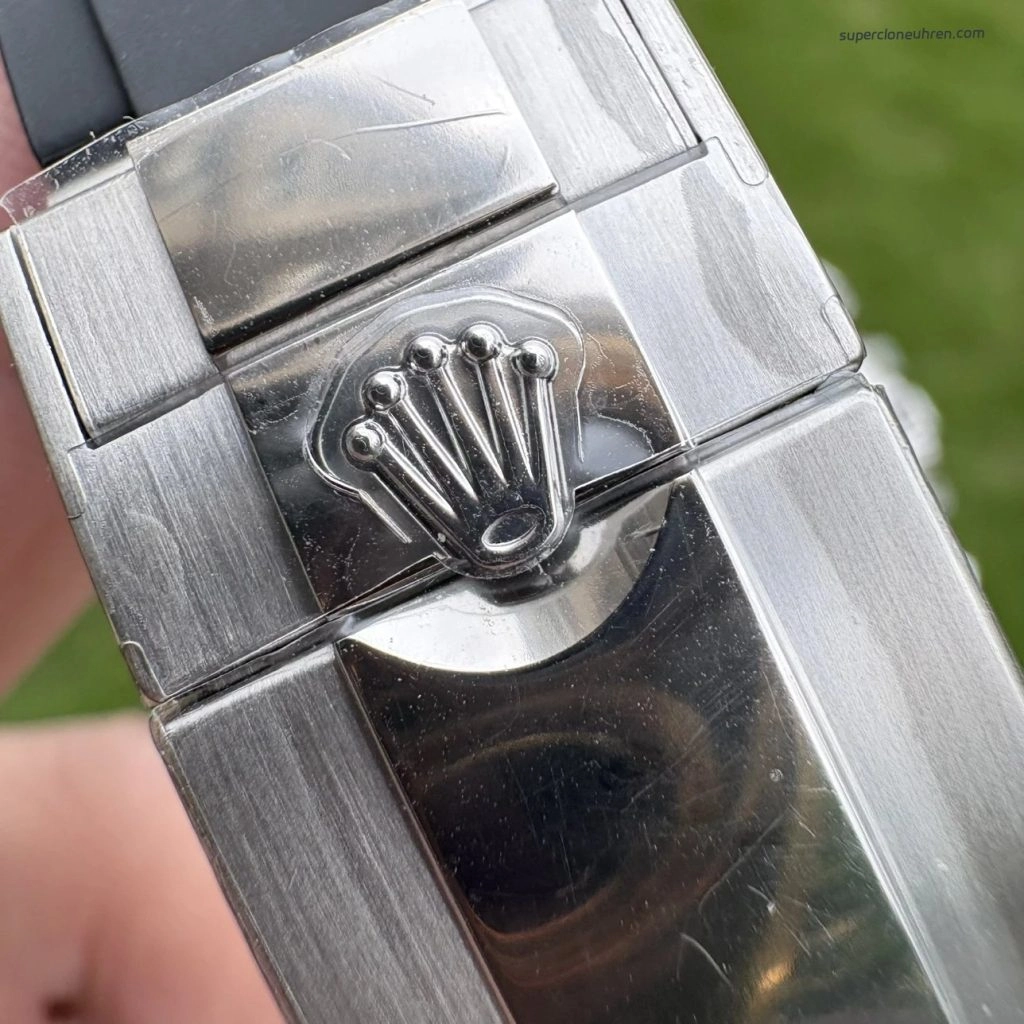 Premium Replica Uhr Rolex Daytona 126519LN-0006 in Zementgrau mit Oysterflex 40 mm