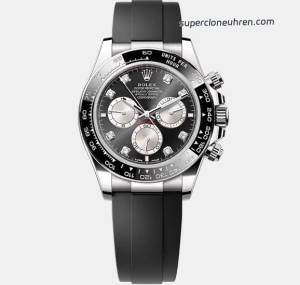 Super Clone Rolex Daytona m126519ln-0004 Diamantindizes mit Oysterflex-Band 40 mm