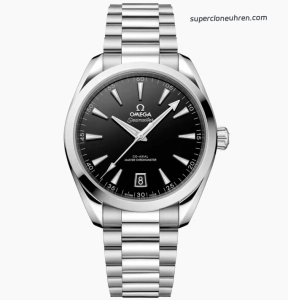 Premium Replica Uhr Omega Seamaster Aqua Terra 220.10.41.21.01.002 mit schwarzem Zifferblatt 41mm