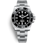 Super Clone Rolex Submariner 114060 Edelstahl Schwarz 40mm