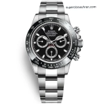 Premium Replica Uhr Rolex Daytona 116500LN schwarze Keramiklünette 40mm