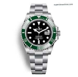 Super Clone Rolex Submariner 126610LV-0002 mit grüner Lünette 41mm