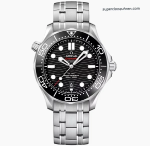 1:1 Super Clone Uhr Omega Seamaster Diver 300M 210.30.42.20.01.001 mit Edelstahlband 42mm