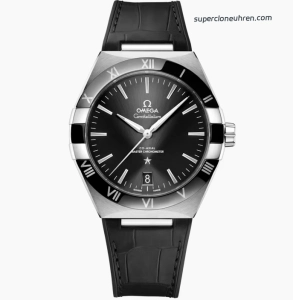 Super Clone Omega Constellation 131.33.41.21.01.001 schwarzes Zifferblatt 41mm