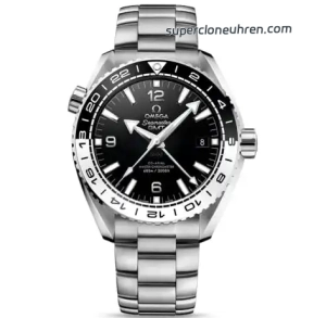 Premium Replica Uhr Omega Seamaster Planet Ocean 215.30.44.22.01.001 schwarz-weisse Keramiklünette 43,5 mm