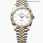 Premium Replica Uhr Rolex Datejust m126333-0016 Bicolor Oystersteel 41mm