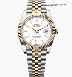 Premium Replica Uhr Rolex Datejust m126333-0016 Bicolor Oystersteel 41mm