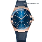 Premium Replica Uhr Omega Constellation 131.63.41.21.03.001 Roségold Keramiklünette 41mm