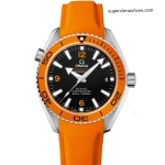Super Clone Omega Seamaster Planet Ocean 232.32.42.21.01.001 mit orangefarbener Lünette 42 mm