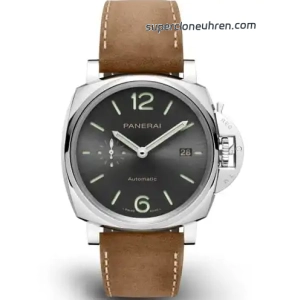 Super Clone Panerai Luminor Due PAM00904 Edelstahlgehäuse mit Lederband 42mm