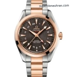 Premium Replica Uhr Omega Seamaster 231.20.43.22.06.003 Bicolor Edelstahl Roségold 43mm