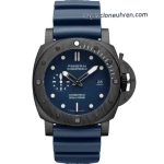 Premium Replica Uhr Panerai Submersible PAM01232 aus Carbon und Keramik 44mm