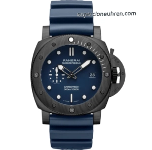 Premium Replica Uhr Panerai Submersible PAM01232 aus Carbon und Keramik 44mm