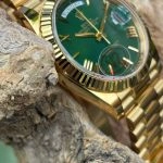 Premium Replica Uhr Rolex Day-Date m228238-0061 grünes Zifferblatt 40mm