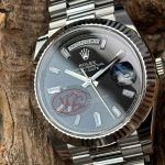 Premium Replica Uhr Rolex Day-Date m228239-0005 schwarzes Zifferblatt 40mm