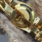 Premium Replica Uhr Rolex Day-Date m228238-0071 mit Perlmuttzifferblatt und Diamantindizes 40mm