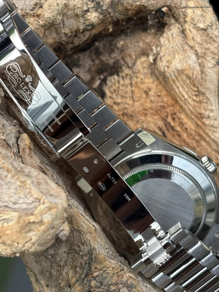 Premium Replica Uhr Rolex Day-Date m228239-0004 schwarzes Zifferblatt mit Leuchtindizes 40mm