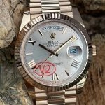 Super Clone Rolex Day-Date m228235-0001 in Roségold mit Champagner-Zifferblatt 40mm