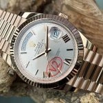 Super Clone Rolex Day-Date m228235-0001 in Roségold mit Champagner-Zifferblatt 40mm