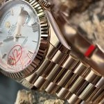 Super Clone Rolex Day-Date m228235-0001 in Roségold mit Champagner-Zifferblatt 40mm