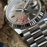 Premium Replica Uhr Rolex Day-Date m228239-0060 graues Zifferblatt 40 mm