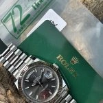 Premium Replica Uhr Rolex Day-Date m228239-0060 graues Zifferblatt 40 mm