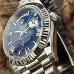Premium Replica Uhr Rolex Day-Date m228239-0076 mit blauem Farbverlauf-Zifferblatt 40mm