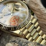 1:1 Super Clone Uhr Rolex Day-Date m228238-0003 Gelbgold mit President-Band 40mm