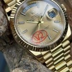 1:1 Super Clone Uhr Rolex Day-Date m228238-0003 Gelbgold mit President-Band 40mm