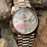 Premium Replica Uhr Rolex Day-Date m228235-0004 in Roségold mit Champagner-Zifferblatt 40mm