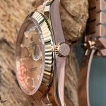 Premium Replica Uhr Rolex Day-Date m228235-0004 in Roségold mit Champagner-Zifferblatt 40mm
