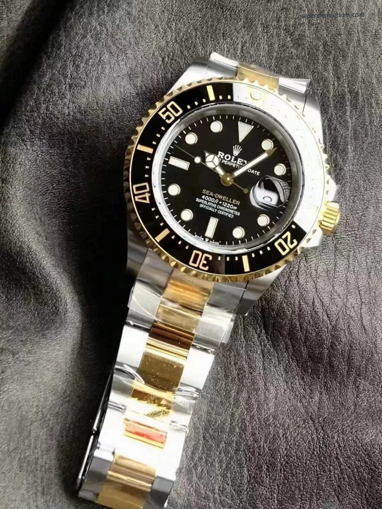 1:1 Super Clone Uhr Rolex Sea-Dweller m126603-0001 Stahl Gelbgold 43mm