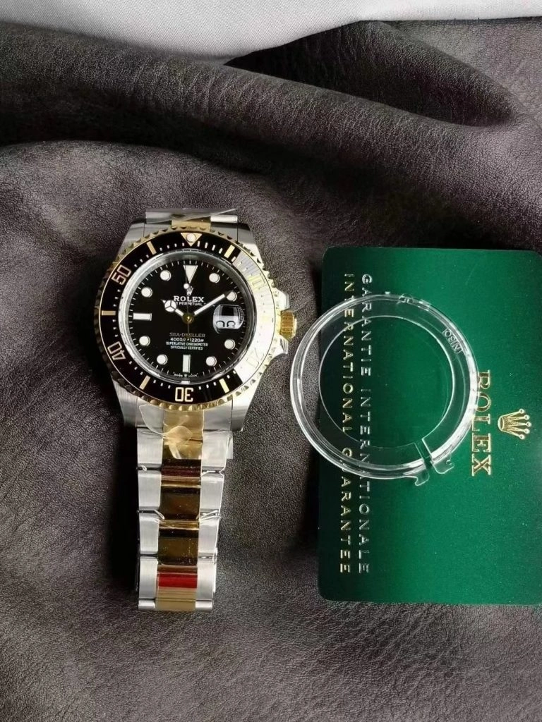 1:1 Super Clone Uhr Rolex Sea-Dweller m126603-0001 Stahl Gelbgold 43mm