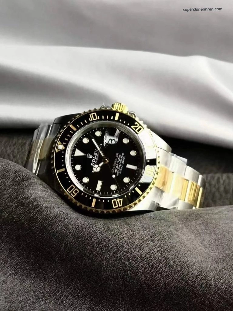 1:1 Super Clone Uhr Rolex Sea-Dweller m126603-0001 Stahl Gelbgold 43mm