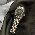 Premium Replica Uhr Rolex Datejust m126231-0013 Bicolor mit geriffelter Lünette 36mm