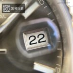 Super Clone Rolex Datejust 126334-0014 mit grauem Zifferblatt und geriffelter Lünette 41mm