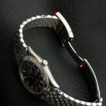 Super Clone Rolex Datejust 126334-0014 mit grauem Zifferblatt und geriffelter Lünette 41mm