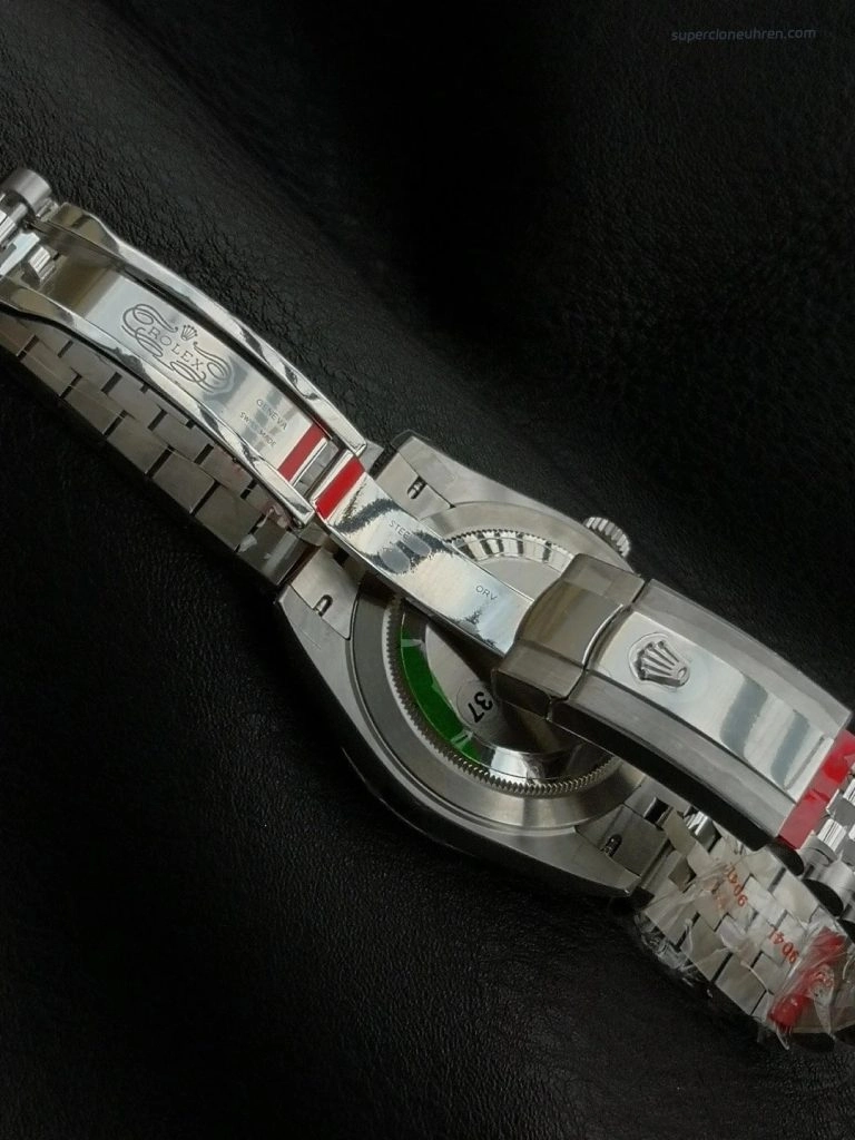Super Clone Rolex Datejust 126334-0014 mit grauem Zifferblatt und geriffelter Lünette 41mm
