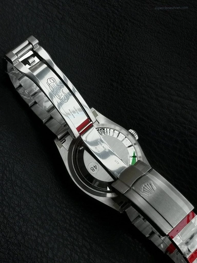 1:1 Super Clone Uhr Rolex Oyster Perpetual m126000-0006 mit türkisfarbenem Zifferblatt Edelstahl 36mm
