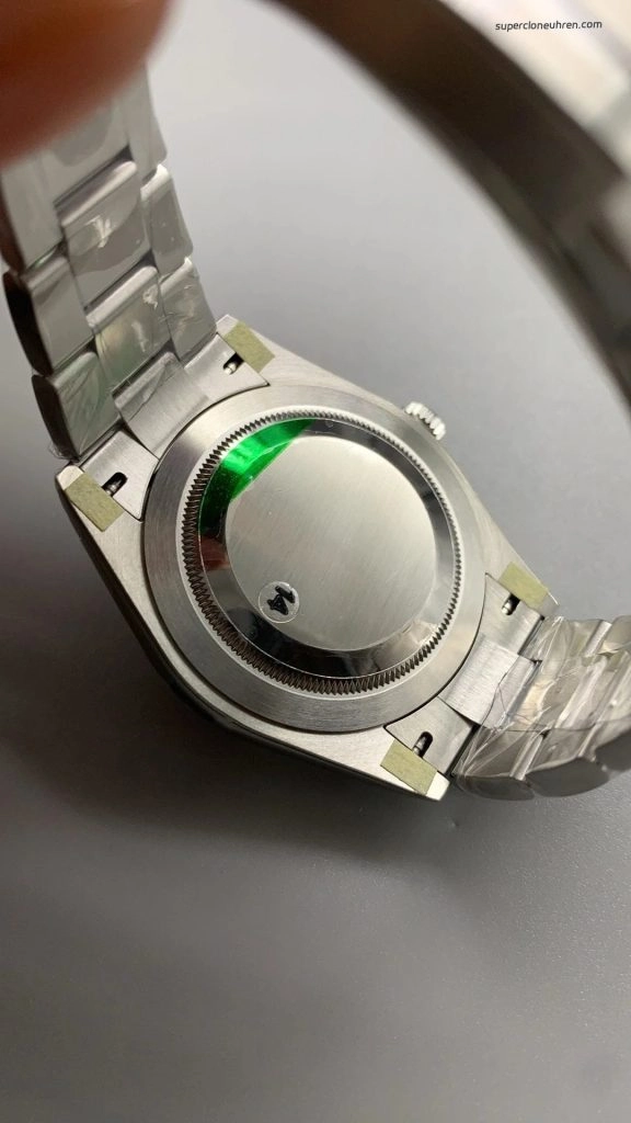Premium Replica Uhr Rolex Oyster Perpetual 124300 schwarzes Zifferblatt Edelstahlband 41mm