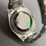 Premium Replica Uhr Rolex Oyster Perpetual 124300 mit türkisfarbenem Zifferblatt und Edelstahlband 41 mm