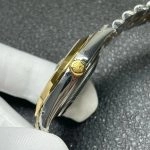 Premium Replica Uhr Rolex Datejust 126303-0020 Bicolor mit grünem Zifferblatt 41mm