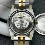 Premium Replica Uhr Rolex Datejust 126303-0020 Bicolor mit grünem Zifferblatt 41mm