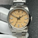 Premium Replica Uhr Rolex Oyster Perpetual M126000-0012 Champagner-Zifferblatt Edelstahlband 36 mm