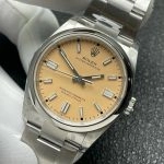 Premium Replica Uhr Rolex Oyster Perpetual M126000-0012 Champagner-Zifferblatt Edelstahlband 36 mm