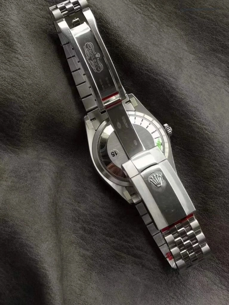 Super Clone Rolex Datejust 126234-0057 mit blauem Strukturzifferblatt und Jubilee-Band 36 mm