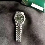 Premium Replica Uhr Rolex Datejust m126234-0055 grünes Palmblatt-Zifferblatt 36mm