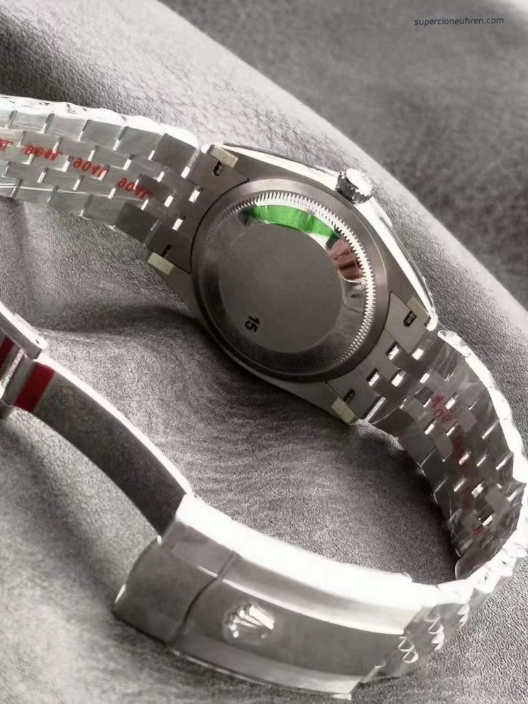 Premium Replica Uhr Rolex Datejust m126234-0055 grünes Palmblatt-Zifferblatt 36mm