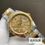 Premium Replica Uhr Rolex Datejust m126333-0009 Bicolor Edelstahl Gelbgold 41mm